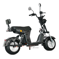 M7 StrollWheel Mini Citycoco Scooter 2000W 60V 12Ah Battery Electric Motorcycle Chopper for Brazil