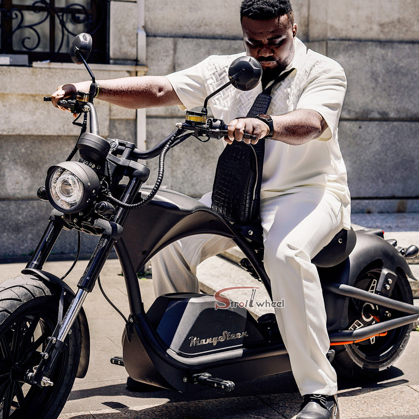 M1PS Electric Citycoco Scooter 2000W/4000W Motor 60V/72V 40AH Battery Optional Chopper Electric Motorcycle