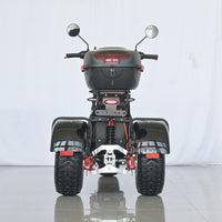 Germany Warehouse CP-7 Electric Citycoco 4000W 25Ah+30AAh Battery with Rear Box and Off Road Tire