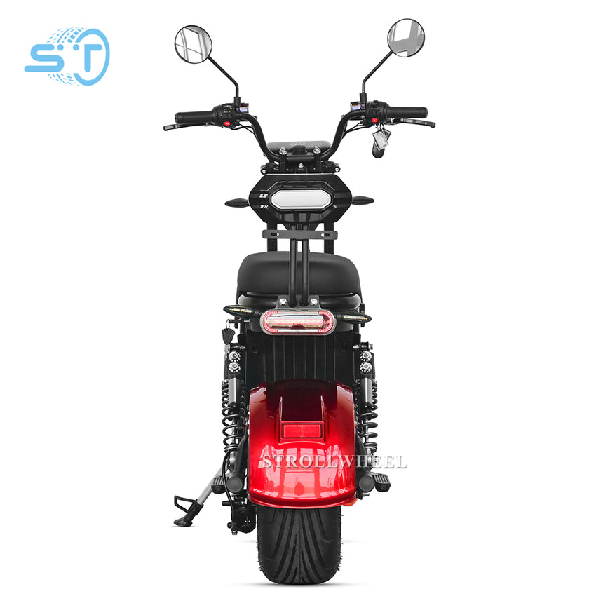 X21 with USA Charger Port 1000W 60V 12Ah/20AH/25Ah Brazil Electric Citycoco Short Wheelbase E Scooter