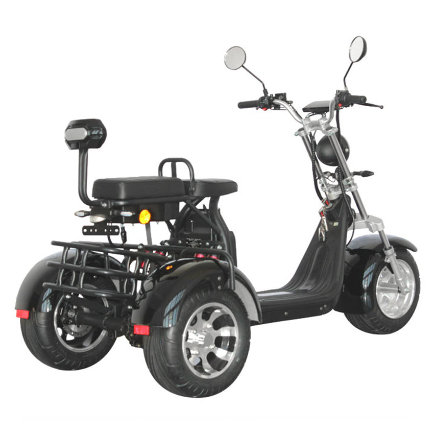 Germany Warehouse CP-3 2000W 60V 20Ah+20Ah Tricycle Citycoco Scooter