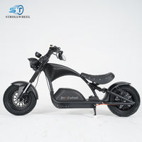 Switzerland Warehouse M1PS 2000W 60V 40Ah Knight Chopper Motorcycle Electric Scooter Citycoco