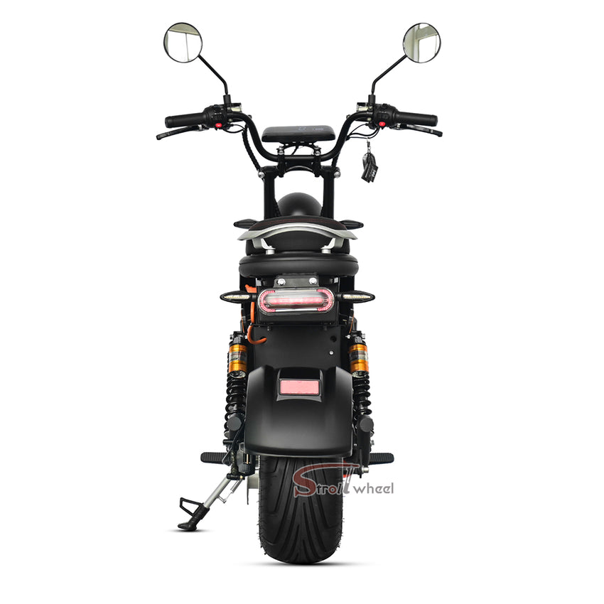 M11 MIni Citycoco Scooter 2000W 60V 12Ah Battery Electric Motorcycle Mini Chopper for Brazil Market
