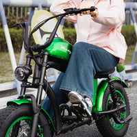 EU Warehouse FT-02 Mini City Electric Fat Tire E-bike 500W 48V 15Ah Lithium Battery Powered City Bike