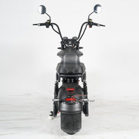 M1P Strollwheel Electric Citycoco Scooter 2000W 60V 20Ah/30Ah with Rear Seat Passenger