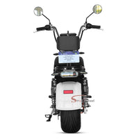 M8 Pro Electric Scooter Chopper Fat Tire Two Wheel Citycoco Electric Motorcycle for Brazil