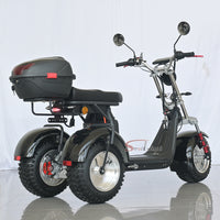 Germany Warehouse CP-7 Electric Citycoco 4000W 25Ah+30AAh Battery with Rear Box and Off Road Tire