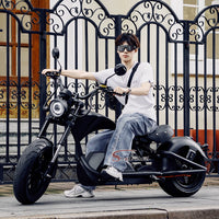 M1PS Electric Citycoco Scooter 2000W/4000W Motor 60V/72V 40AH Battery Optional Chopper Electric Motorcycle