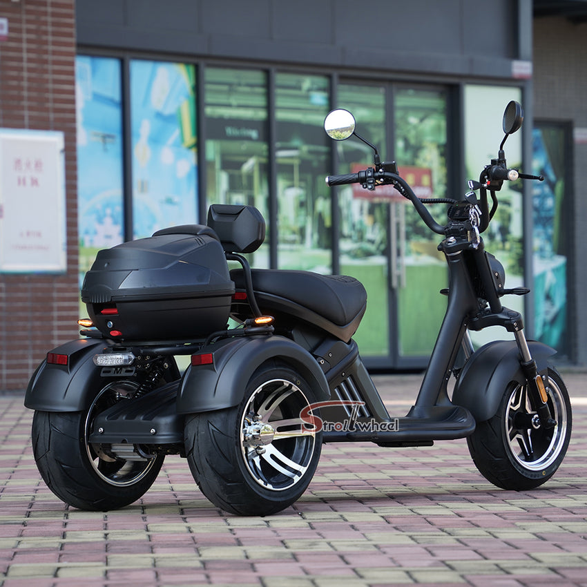 M2 Tricycle 60V 2000W 40Ah EEC COC Electric Chopper Scooter Citycoco