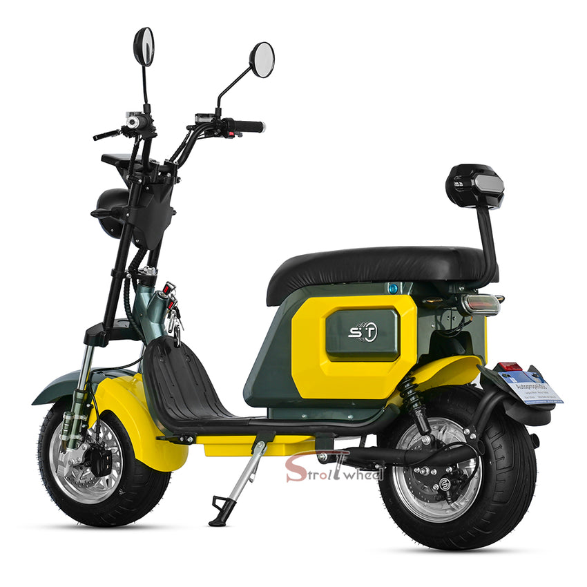 M10 Strollwheel Electric Scooter Brazil Citycoco 2000W 60V12Ah/20Ah/25Ah Lithium Battery