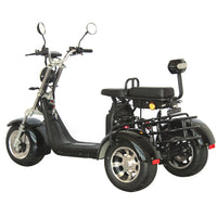 Germany Warehouse CP-3 2000W 60V 20Ah+20Ah Tricycle Citycoco Scooter