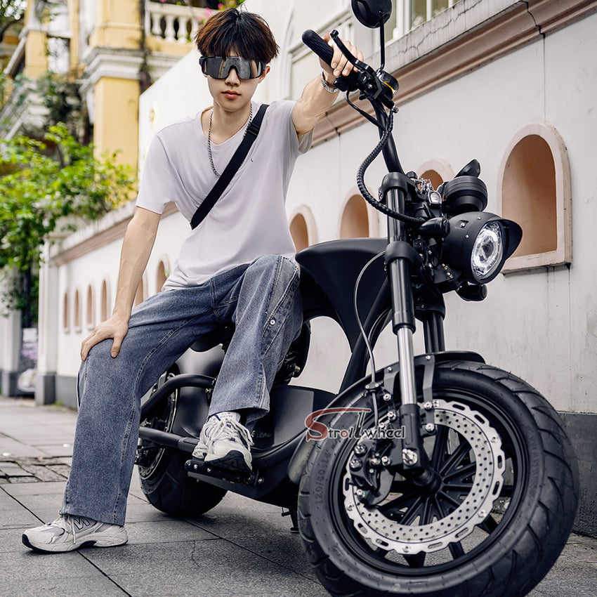 M1PS Electric Citycoco Scooter 2000W/4000W Motor 60V/72V 40AH Battery Optional Chopper Electric Motorcycle