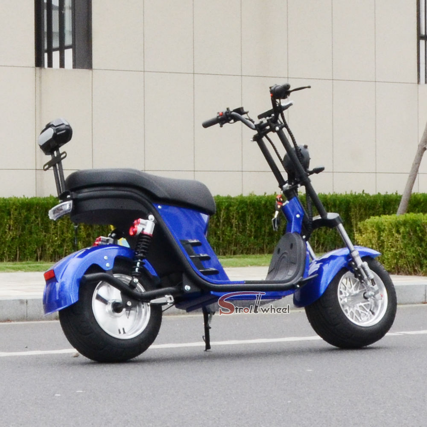 X21-E Strollwheel Citycoco Mini Chopper Scooter 2000W Motor 60V for Brazil Market