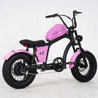 EU Warehouse FT02 Mini Chopper 500W 48V 15AH Battery Max Speed 40km/h