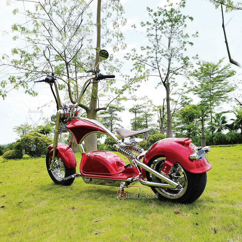 M1PS Mangosteen Citycoco Scooter 2000W 60V 50AH Chopper Electric Motorcycle EEC COC Approved