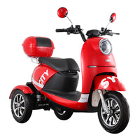 T3-8 600W 60V 20AH Battery 3 Wheel Electric Mobility Scooter