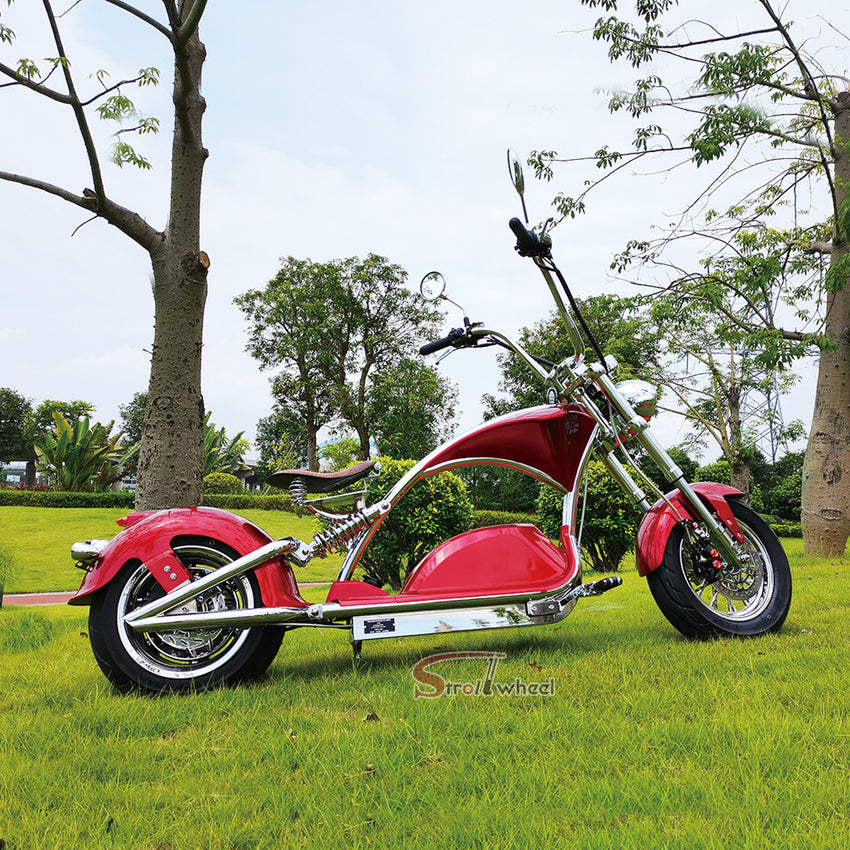 M1PS Mangosteen Citycoco Scooter 2000W 60V 50AH Chopper Electric Motorcycle EEC COC Approved
