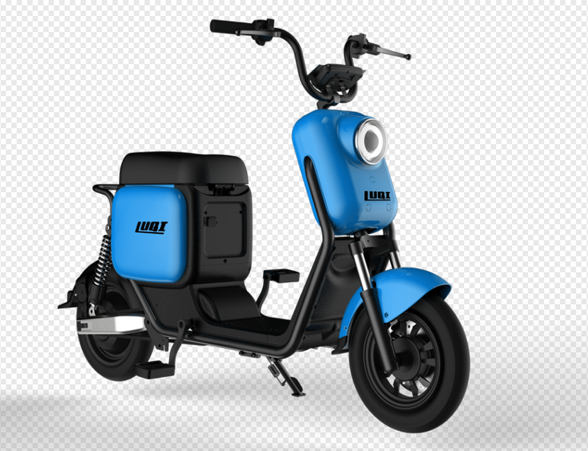 LUQI Q3 1000W Motor 48V 20AH Battery Electric Motorcycle Citycoco