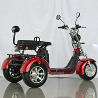 Germany Warehouse CP-3 2000W 60V 20Ah+20Ah Tricycle Citycoco Scooter