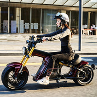 EU Stock M8S 4000W 72V 35AH Battery 2 Wheel Citycoco Chopper Max Speed 80km/h