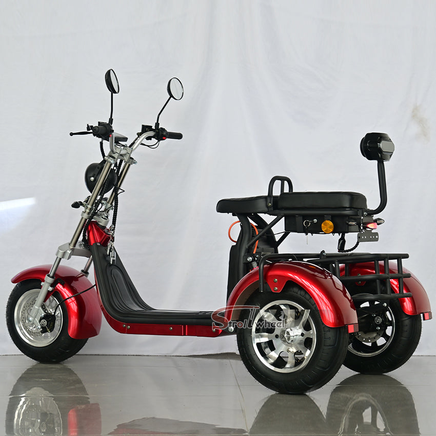 Germany Warehouse CP-3 2000W 60V 20Ah+20Ah Tricycle Citycoco Scooter