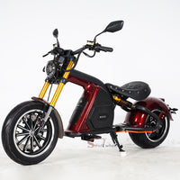 EU Stock Mangosteen M8S 2 Wheel 4000W 72V 35AH Battery Citycoco Chopper Max Speed 80km/h