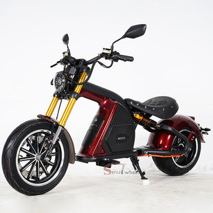 EU Stock Mangosteen M8S 2 Wheel 4000W 72V 35AH Battery Citycoco Chopper Max Speed 80km/h