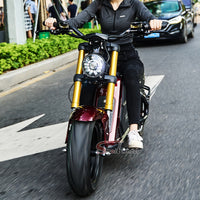 EU Stock M8S 4000W 72V 35AH Battery 2 Wheel Citycoco Chopper Max Speed 80km/h