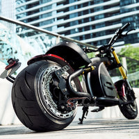 EU Stock M8S 4000W 72V 35AH Battery 2 Wheel Citycoco Chopper Max Speed 80km/h