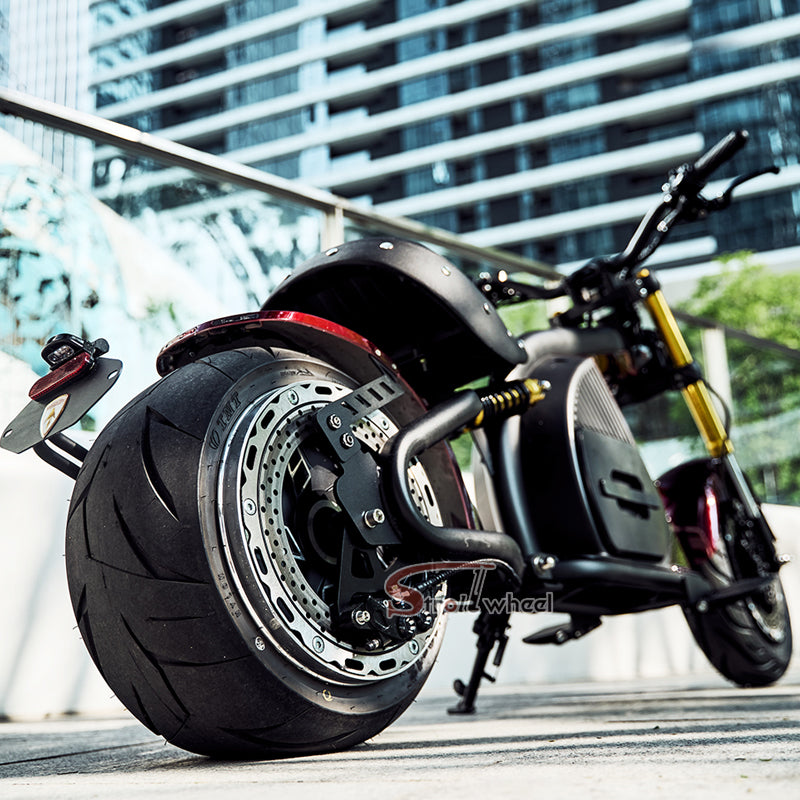 EU Stock M8S 4000W 72V 35AH Battery 2 Wheel Citycoco Chopper Max Speed 80km/h