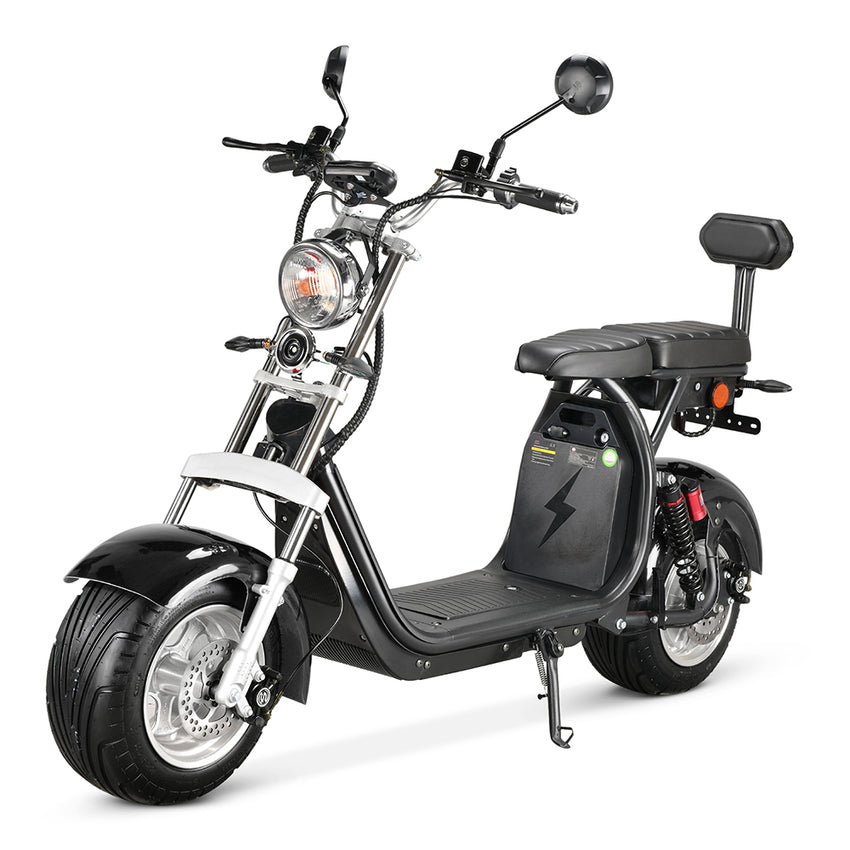 EU Warehouse CP-1.6 Electric Scooter Citycoco 1500W 60V 2*20Ah Speed 25km/h on COC