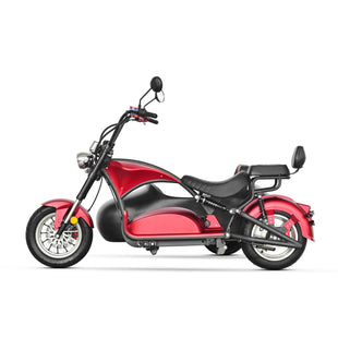 CP-4PS Max Citycoco 3000W 60V 30Ah Battery 3 Wheel Electric Tricycle Chopper Motorcycle With Sider Car