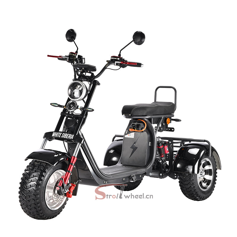 CP-3 3000W 60V 21AH Battery Tricycle Citycoco Motorcycle 3 Wheel