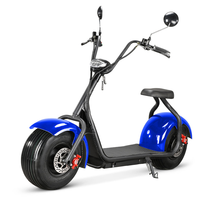 ES1001 1500W Motor 60V 12AH Battery Citycoco Electric Chopper