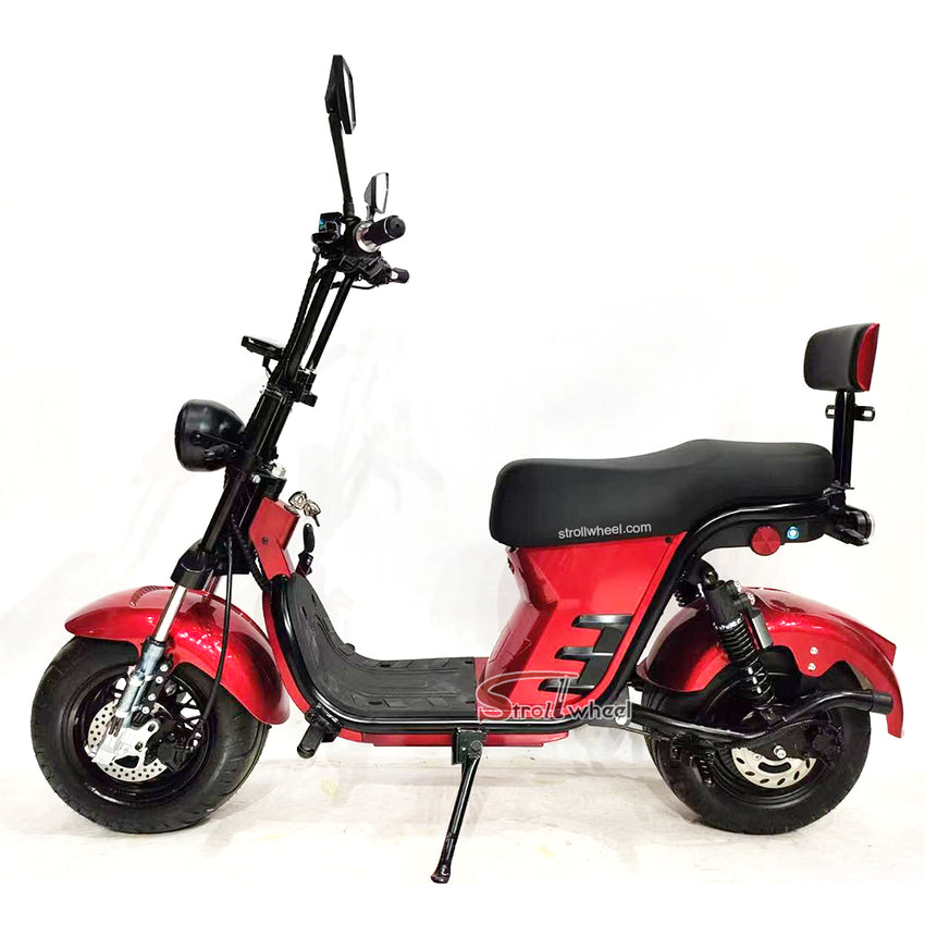 X21-E Strollwheel Citycoco Mini Scooter 2000W 60V 12Ah/20Ah/25Ah Battery for Brazil Market