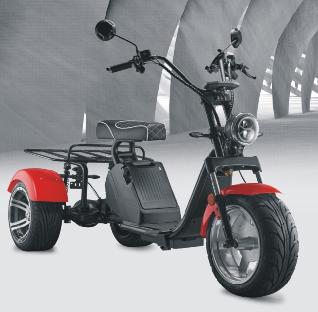 LUQI LQ3.1 1000W 60V 25AH Electric Tricycle Citycoco