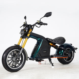 EU Stock Mangosteen M8S 2 Wheel 4000W 72V 35AH Battery Citycoco Chopper Max Speed 80km/h