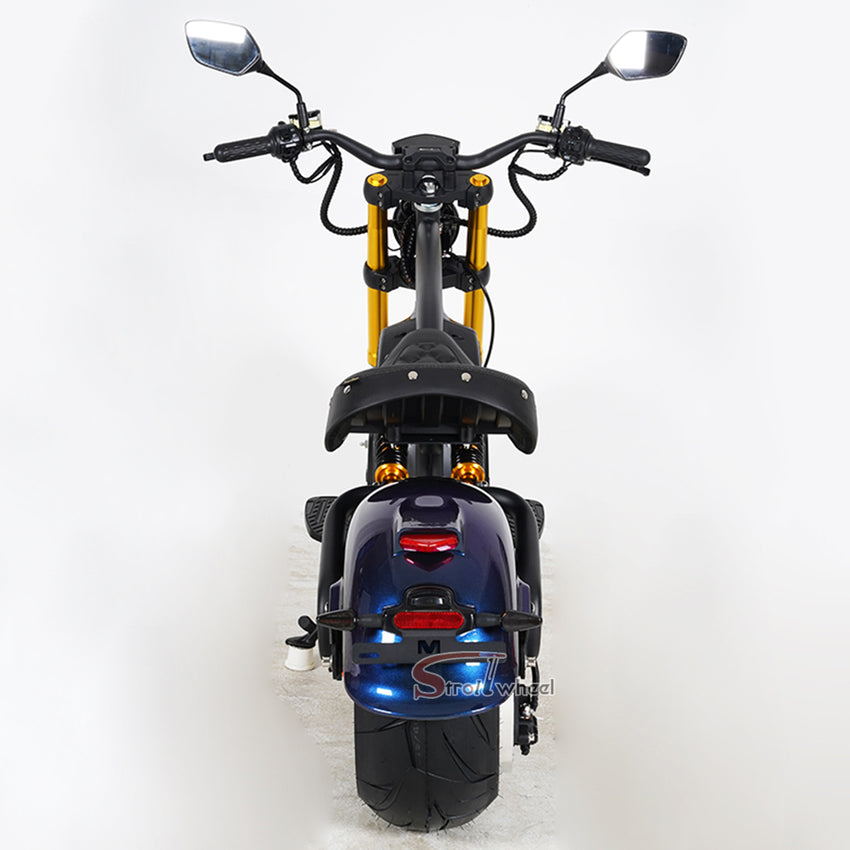 EU Stock Mangosteen M8S 2 Wheel 4000W 72V 35AH Battery Citycoco Chopper Max Speed 80km/h