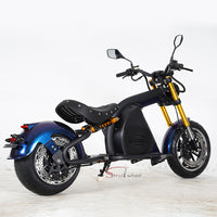 EU Stock Mangosteen M8S 2 Wheel 4000W 72V 35AH Battery Citycoco Chopper Max Speed 80km/h