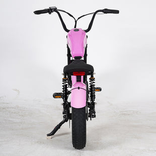 EU Warehouse FT02 Mini Chopper 500W 48V 15AH Battery Max Speed 40km/h