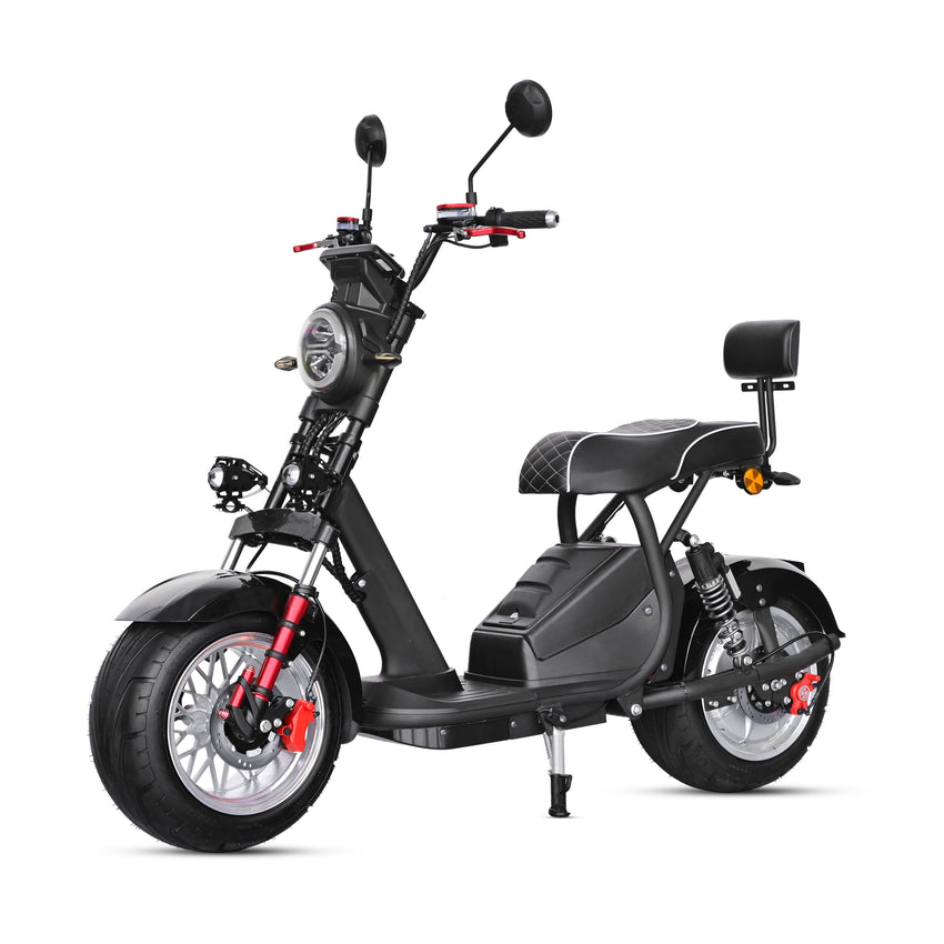 M5(X16) Strollwheel Citycoco Scooter 2 Wheel Mini Chopper with 2000W 60V 12AH Battery