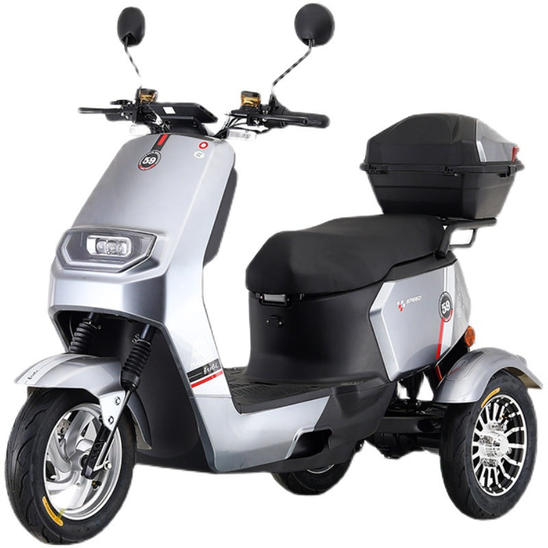 T3-9 600W 60V 20AH Battery 3 Wheel Electric Mobility Scooter