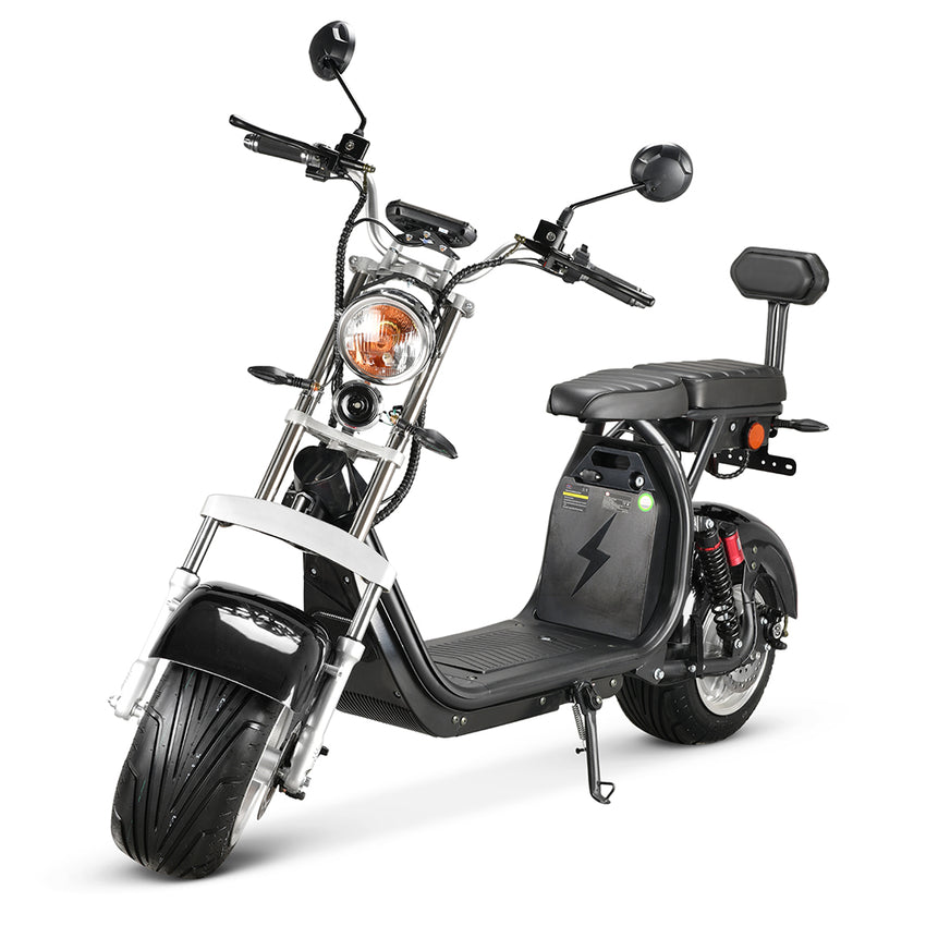 EU Warehouse CP-1.6 Electric Scooter Citycoco 1500W 60V 2*20Ah Speed 25km/h on COC