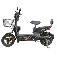ST-02 350W Motor 48V 12AH Battery Electric Motorcycle