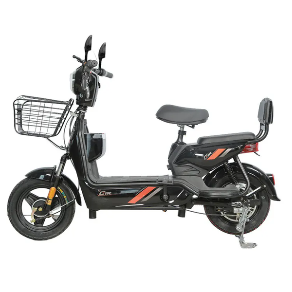 ST-02 350W Motor 48V 12AH Battery Electric Motorcycle