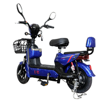 ST-02 350W Motor 48V 12AH Battery Electric Motorcycle