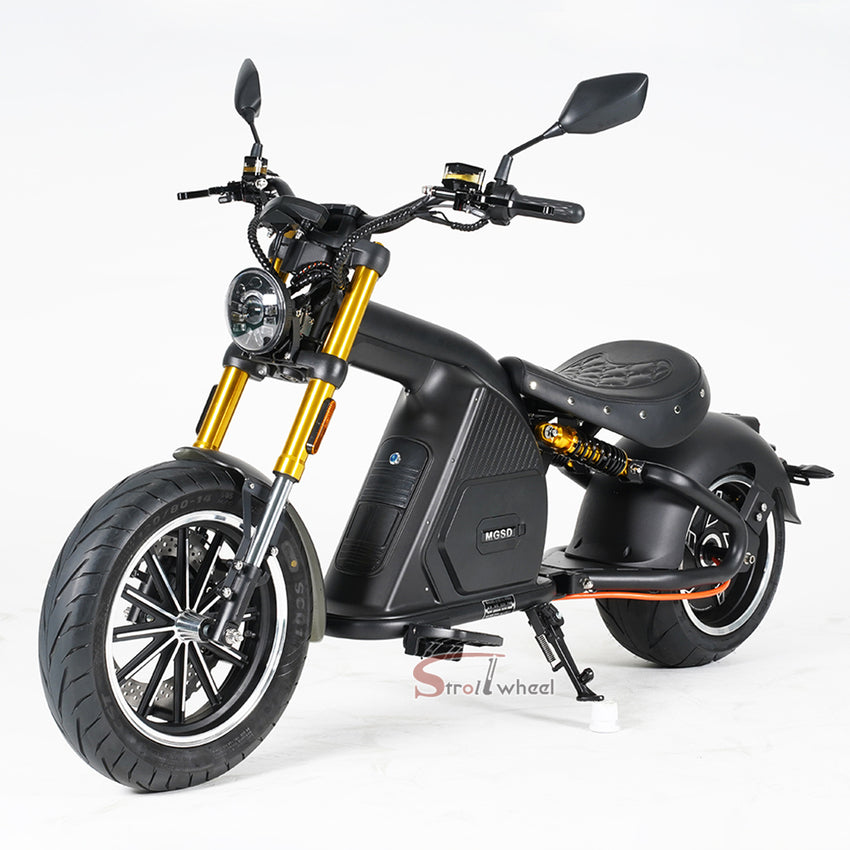 EU Stock Mangosteen M8S 2 Wheel 4000W 72V 35AH Battery Citycoco Chopper Max Speed 80km/h