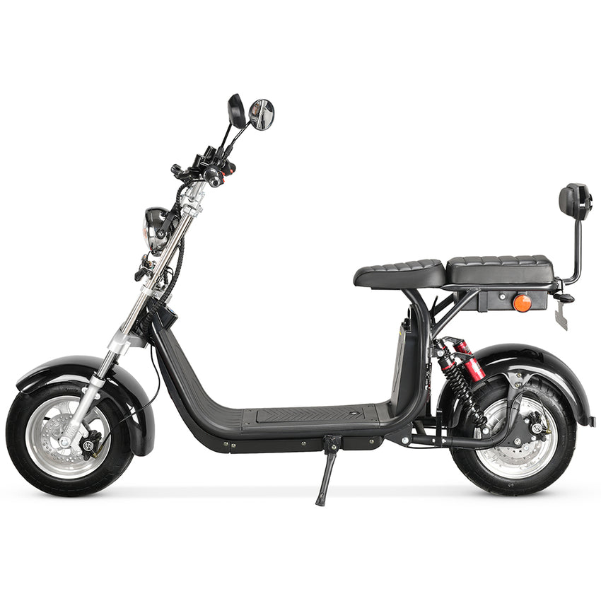 EU Warehouse CP-1.6 Electric Scooter Citycoco 1500W 60V 2*20Ah Speed 25km/h on COC