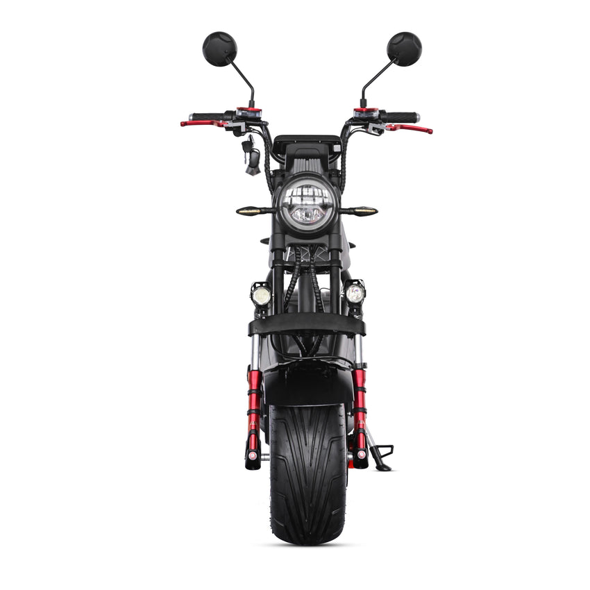M5(X16) Strollwheel Citycoco Scooter 2 Wheel Mini Chopper with 2000W 60V 12AH Battery