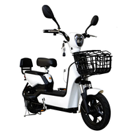 ST-02 350W Motor 48V 12AH Battery Electric Motorcycle